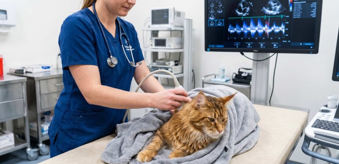 HCM in Cats – Vet Echocardiogram Examination
